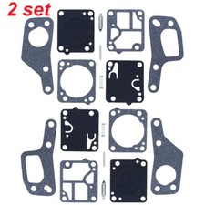 Set 2 Kit Riparazione Carb per Motosega McCulloch Mini Mac 110 120 130 Zama RB19 M1M7