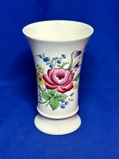 Spode china Marlboro Sprays pattern 5" floral vase