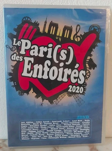 Le Paris Des Enfoirés 2020 - DVD NEUF  .