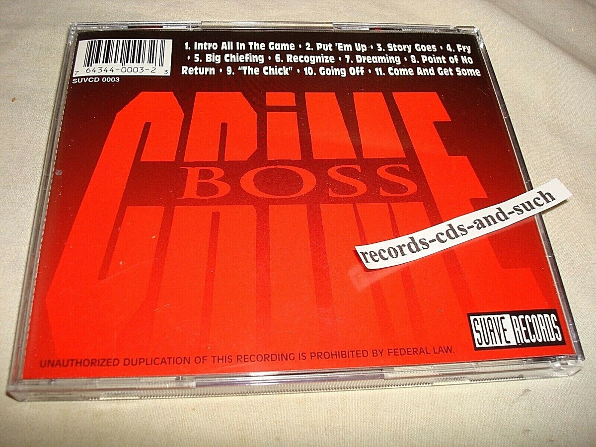All in the Game [PA] -Crime Boss (Eightball & MJG) RARE MISPRINT 2