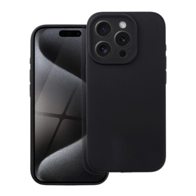 FÜR REALME 15 PRO 5G - SILICONE 2mm Hülle Handy Etui Case Schutz Tasche  SCHWARZ