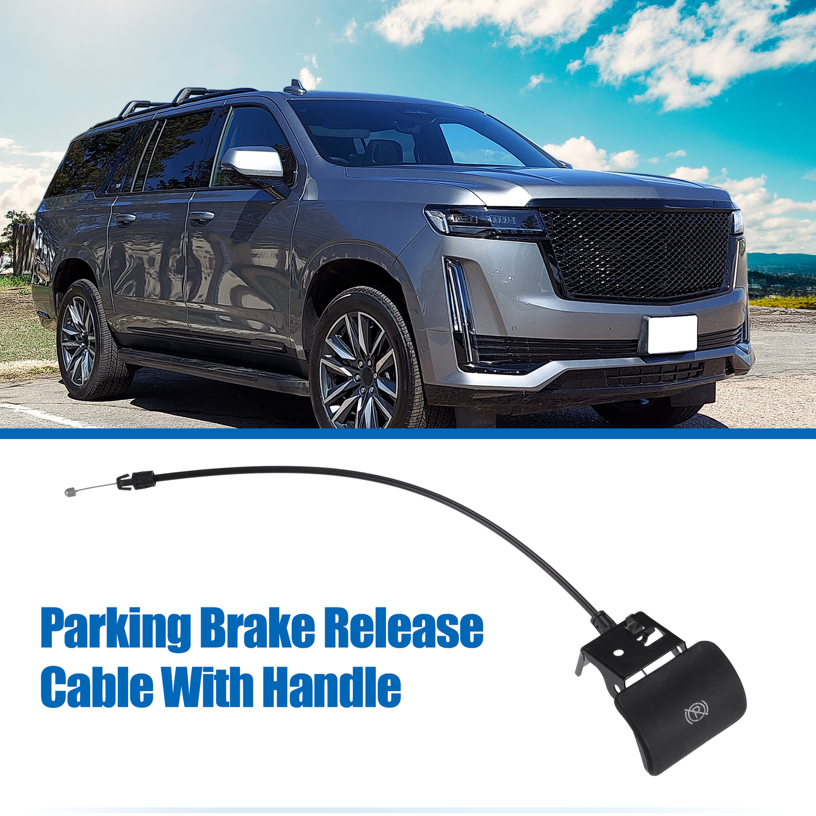 Koxuyim 924-430 Emergency Parking Brake Replaces 15929213Cable Parking Brake Release Handle Lever Cable For Silverado GMC Cadillac OE : Buy Online At Best Price In KSA - Souq Is Now - Foto 12