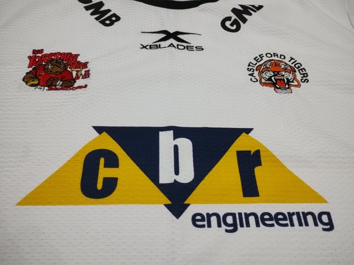 Polo CASTLEFORD TIGERS (XL) XBLADES PARFAIT !!! Maillot Rugby