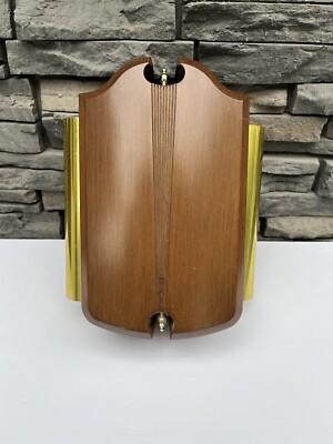 Broan NuTone L22 K676 Doorbell Chime VTG Mid Century Modern Brass Plastic Works