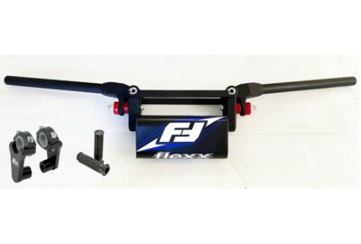 Fasst Flexx Flex 12 Degree Enduro Handlebar Blue Pad + Rox 2'' Riser Fast
