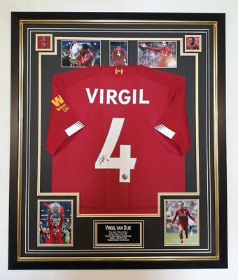 virgil van dijk signed jersey