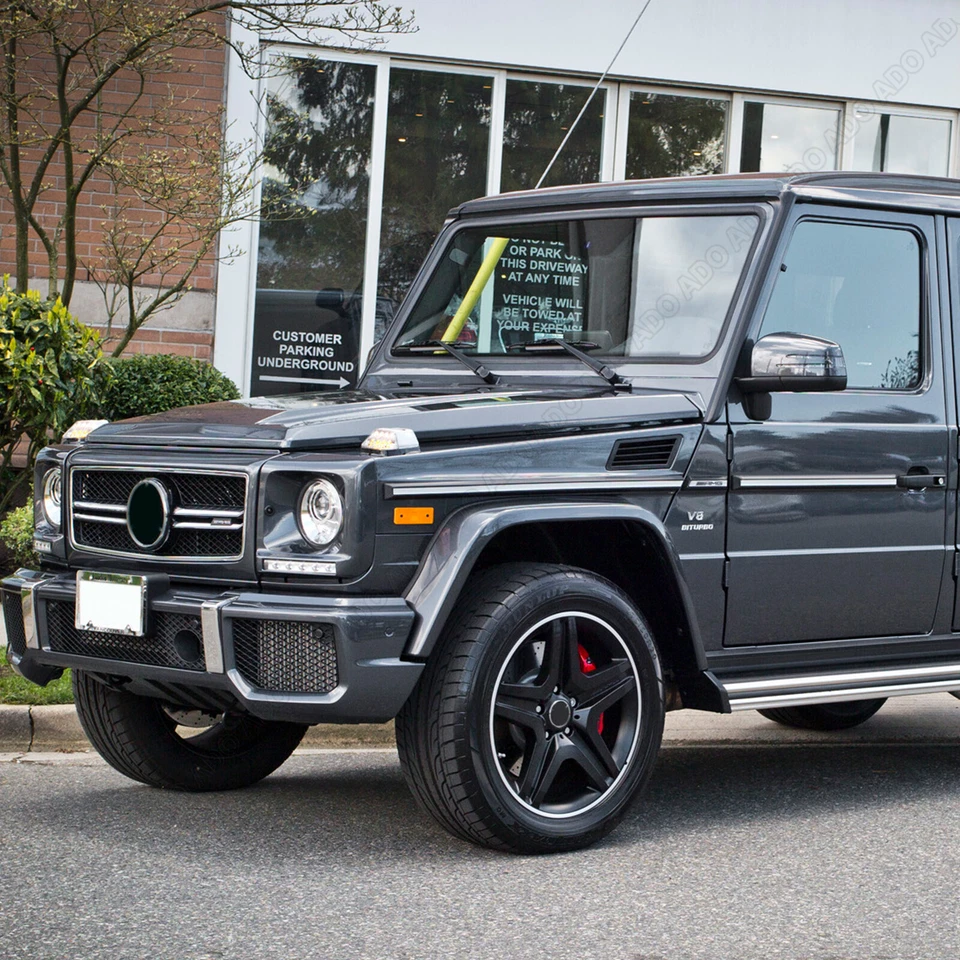 For 90-2018 Mercedes W463 G55 G550 G500 G63 Smoked LED Turn Signal Parking Light Foto 4 de 4