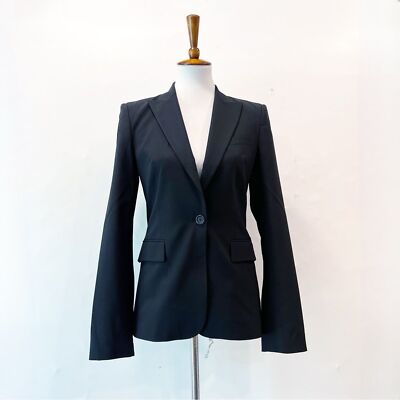 Hugo Boss Juicy 6 Black Wool Jacket Blazer Size 4 | eBay Hugo Boss Juicy 6 Black Wool Jacket Blazer Size 4 | eBay