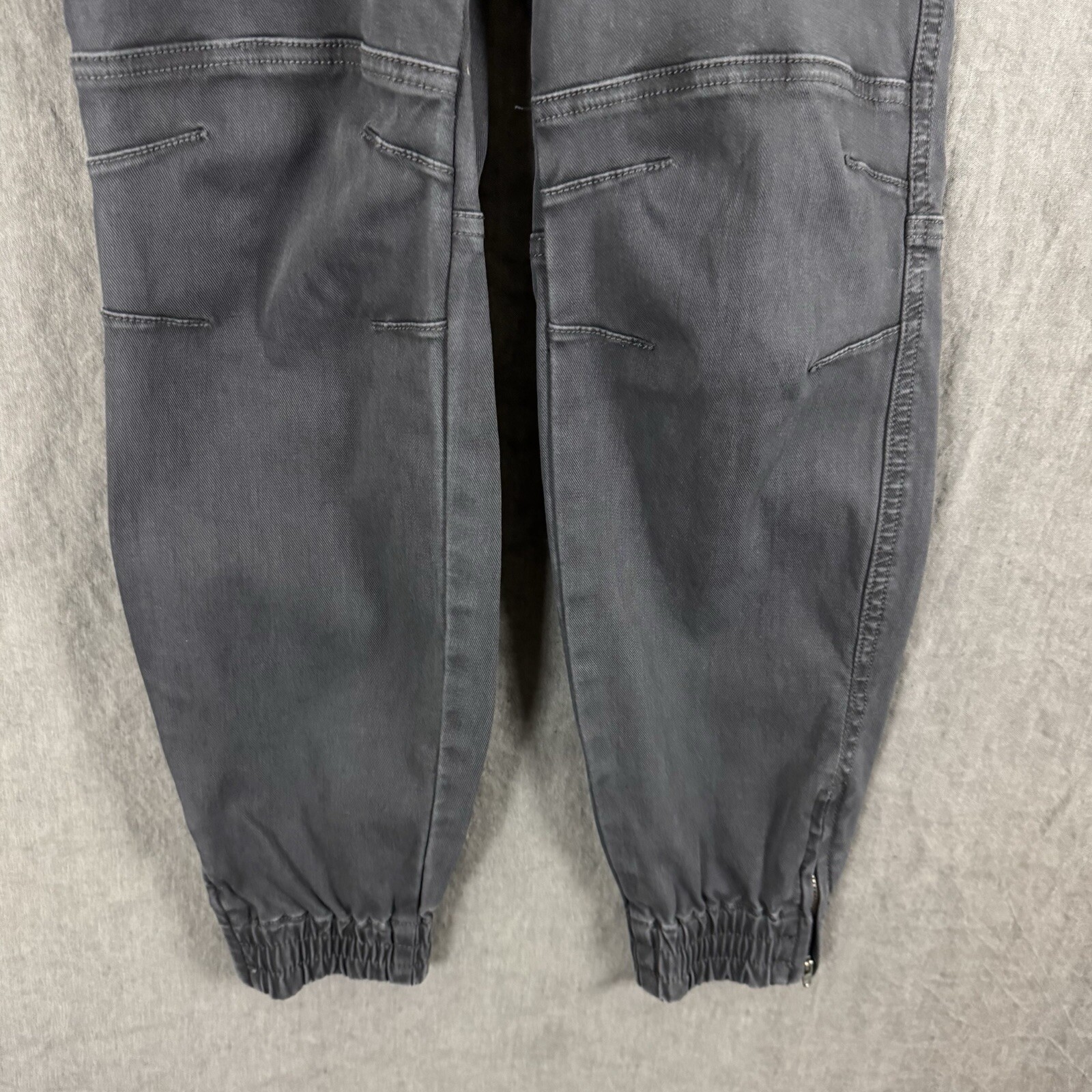 Spanx Women’s Size Small Solid Gray Stretch Twill… - image 5