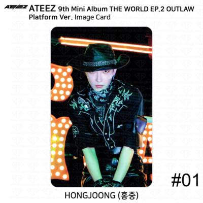 ATEEZ 9th Mini Album THE WORLD EP.2 OUTLAW Platform Ver QR