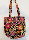 Vera Bradley Dark Floral Fall Shoulder Bag Medium/Large