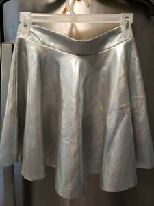 silver skirt ebay