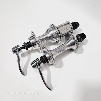 Vintage Campagnolo 9/10 Speed Mirage Hub Set 32h x F 100mm x