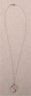 VINTAGE GERMAN NECKLACE 835 SILVER TAURUS BULL PENDANT "GOD BLESS YOU" 17" CHAIN — photo 4