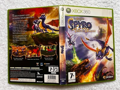 The Legend of Spyro Dawn of the Dragon Microsoft Xbox 360 PAL UK Free Region NI