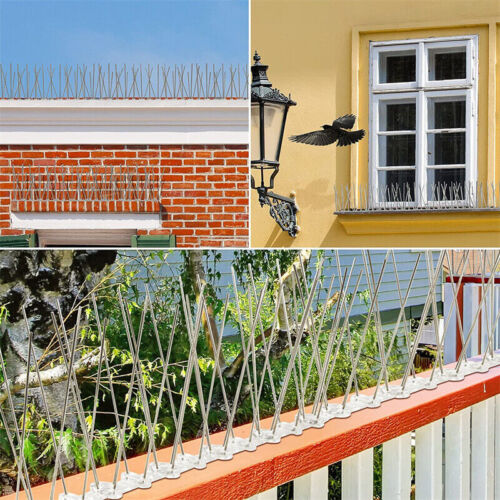 30Pcs Bird Spikes 15m Possum Spike Mouse Pest Control Anti Fence Cat Deterrents - Picture 8 of 19