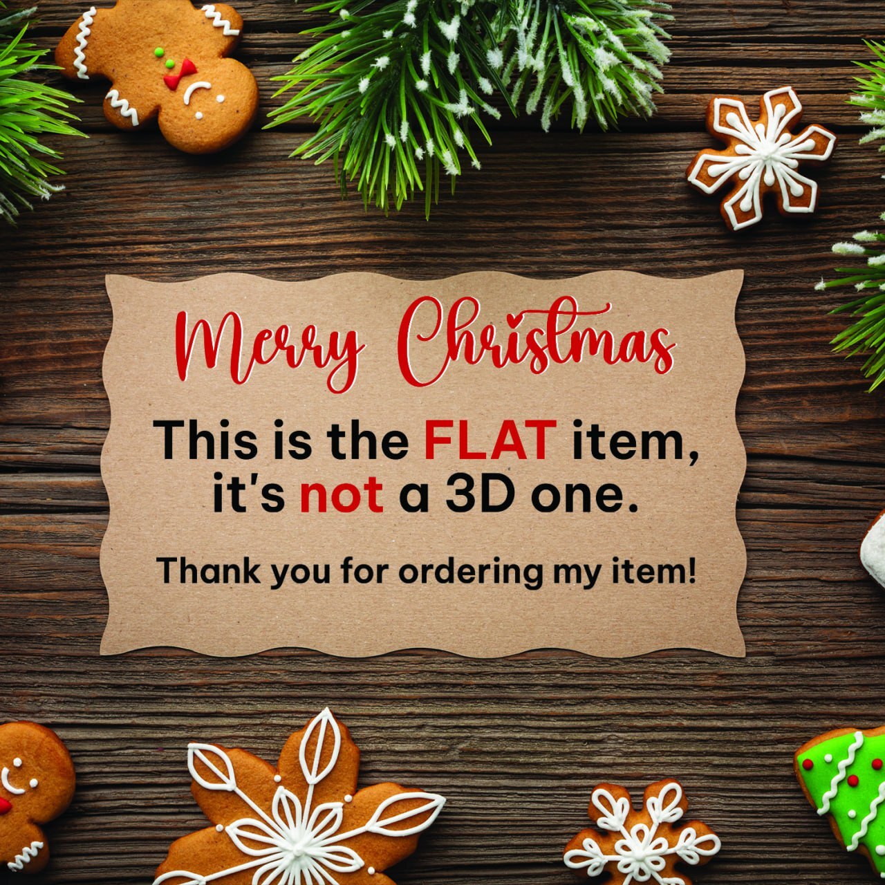 Chocolate Goldendoodle dog In Snow Pocket Christmas ornament dog Lover