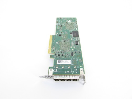 LSI Dell H3-25553-01A TFJRW 4-Port 6Gbps Host Bus Adapter Mini SAS HBA - Picture 5 of 6