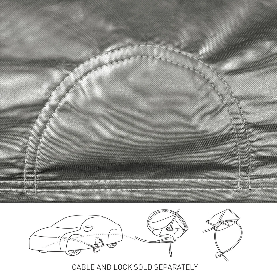 Capa de carro Coverking Silverguard All Weather ajuste personalizado para Chevy Corvette - Imagem 4 de 4