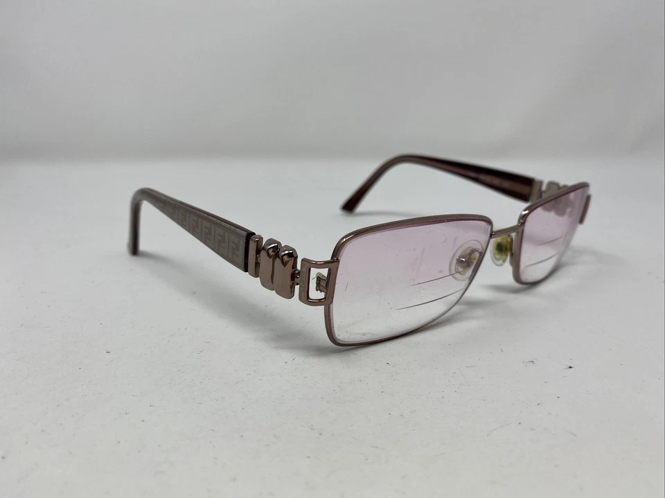 Marco de gafas FENDI F883 663 55-16-130 rosa borde completo YT82 Foto 4 de 4