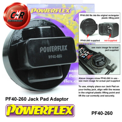 Powerflex Straßenheber Pad Adapter Für Mercedes-Benz EQA (2020 Und Neu) PF40-260