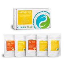 Herbal Tea Sampler - 5 Best Selling Loose Lea...