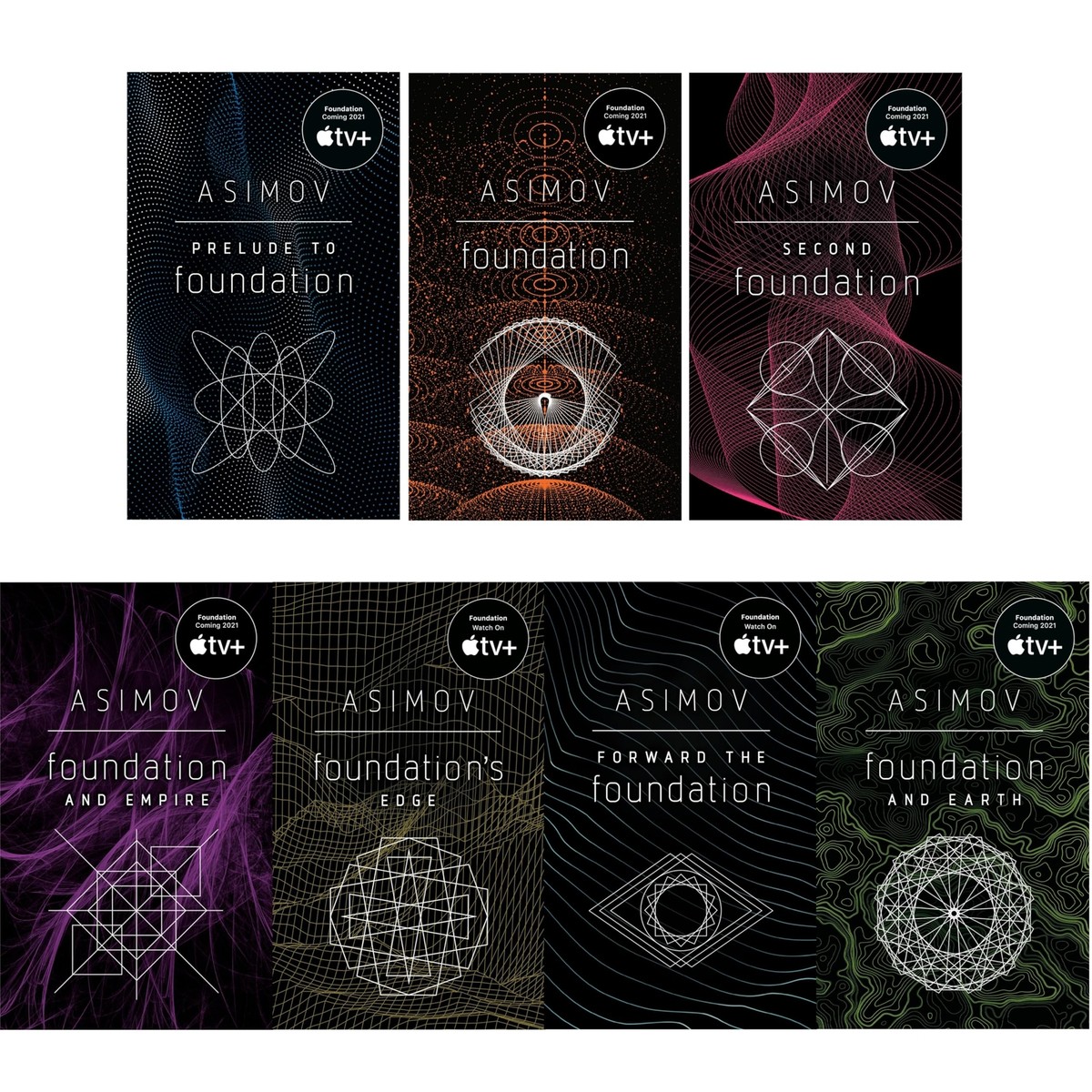 The Complete Isaac Asimov's Foundation Series Books 1-7