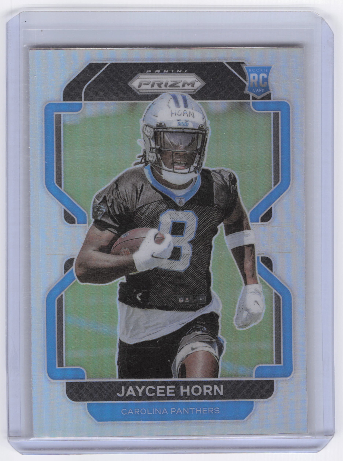 2021 Panini Prizm #373 Jaycee Horn Silver