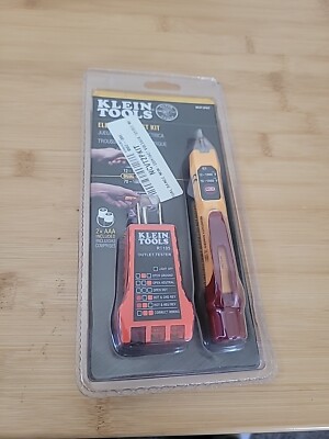 Klein Tools NCVT-2PKIT Dual Range Non-Contact Voltage Tester & Receptacle Tester