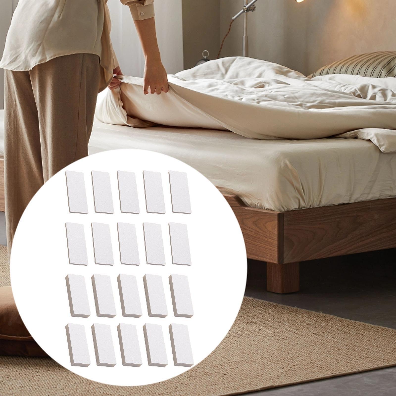 20Pcs Headboard Stoppers Parts Furniture Pads for Bed Frame Office Bedroom-image