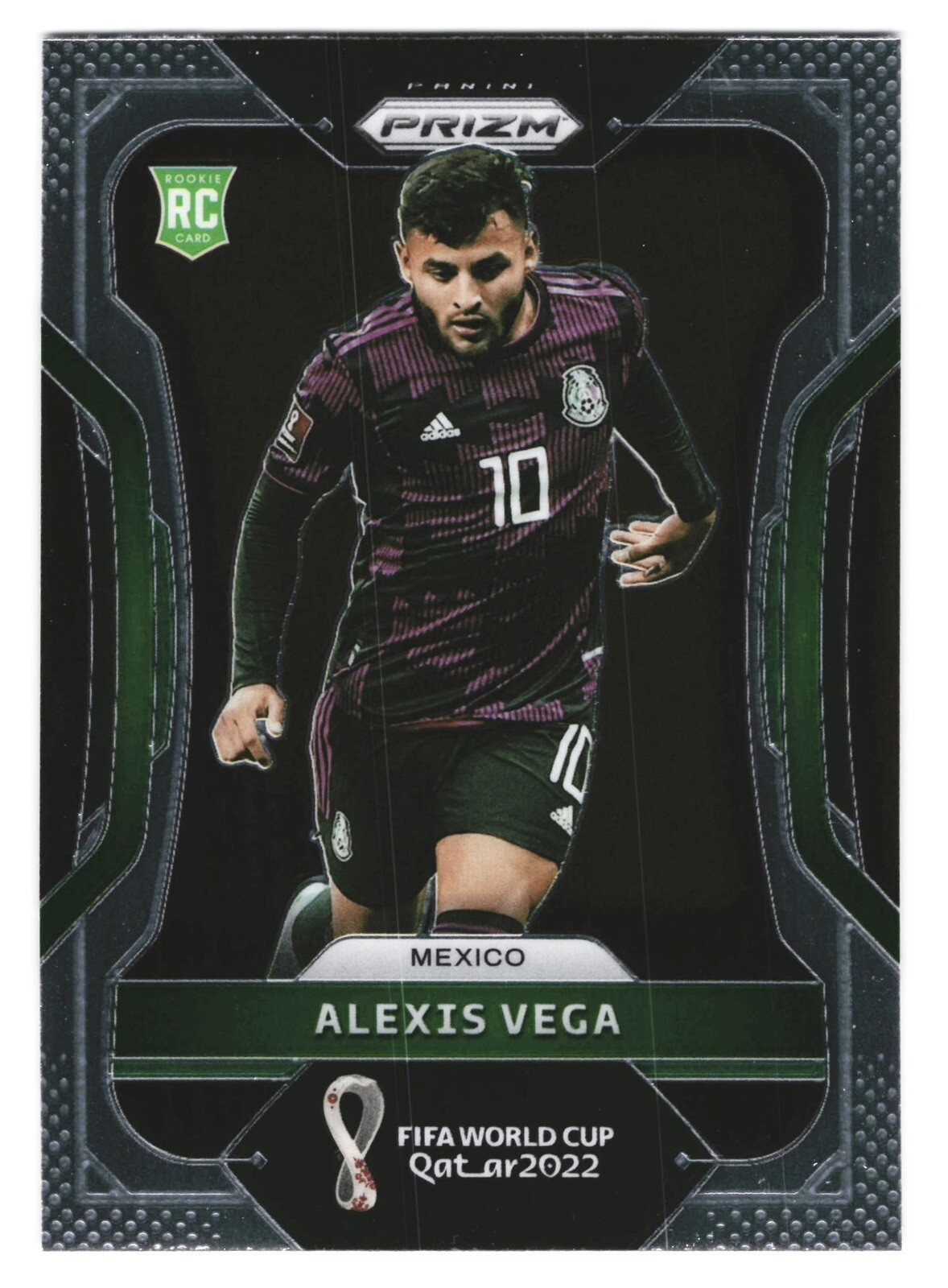 2022 Panini Prizm Fifa World Cup Alexis Vega Rookie Mexico #142