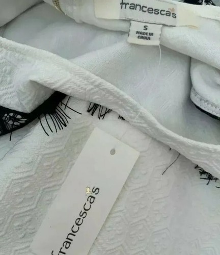 Francescas elfenbeinfarbenes & schwarzes Spitzenkleid Damen Small neu mit Etikett wunderschön 🤩 - Bild 9 von 10