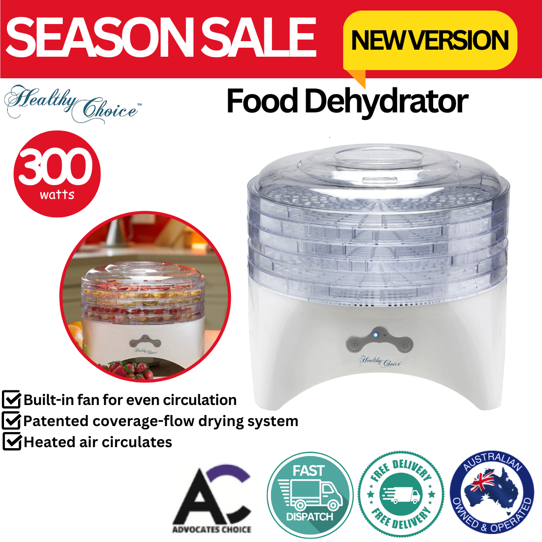 Food Dehydrator Fruit Dryer 5 Trays Beef Jerky Meat Fish Dehydrators