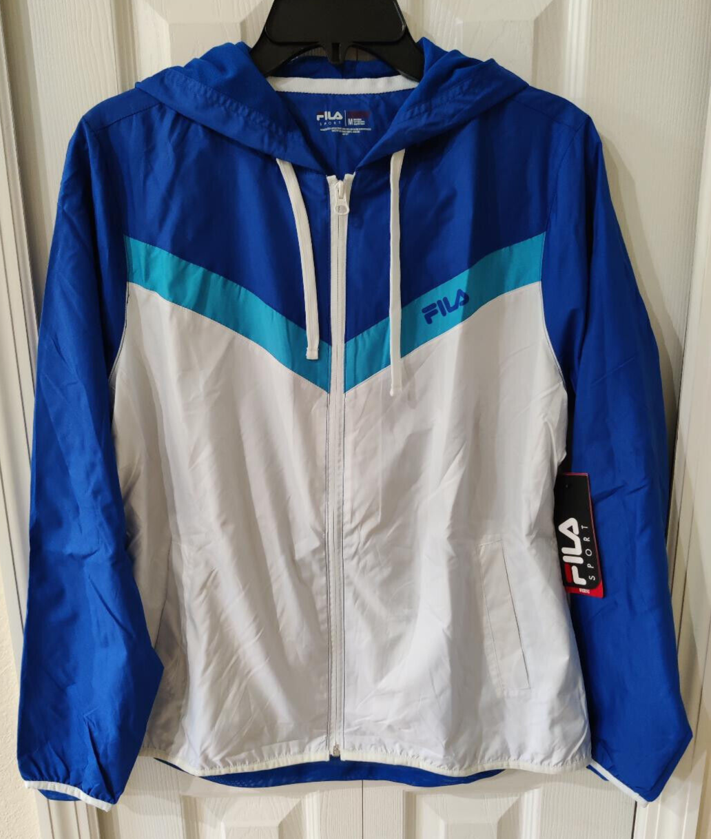 Giacca a vento donna Fila Sport Live in Motion poliestere nuova con etichetta taglia media