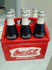 Vintage Houston Harvest COCA COLA 2pc Cookie Jar 6 Pack with Original Tag