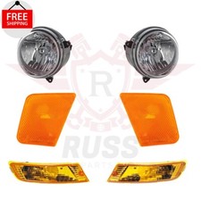 Fits 2005 2006 2007 Jeep Liberty Front Headlights Park Signal Side Marker Lamp Fits 2005 2006 2007 Jeep Liberty Front Headlights Park Signal Side Marker Lamp