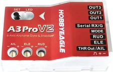 HOBBYEAGLE A3 Pro V2 6-Axis Flight Control Gyroscope Balancing Airplane Gyro... 