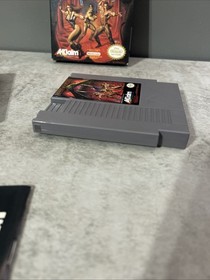 Swords and Serpents (Nintendo NES, 1990) Complete CIB Box Manual Poster Insert