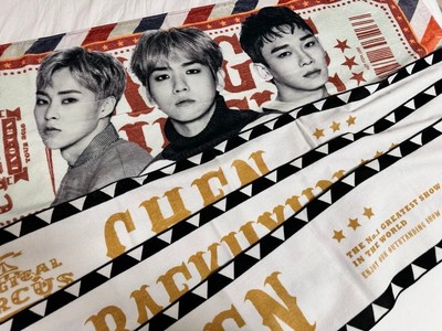 EXO CBX MAGICAL CIRCUS tour towel 4 pieces