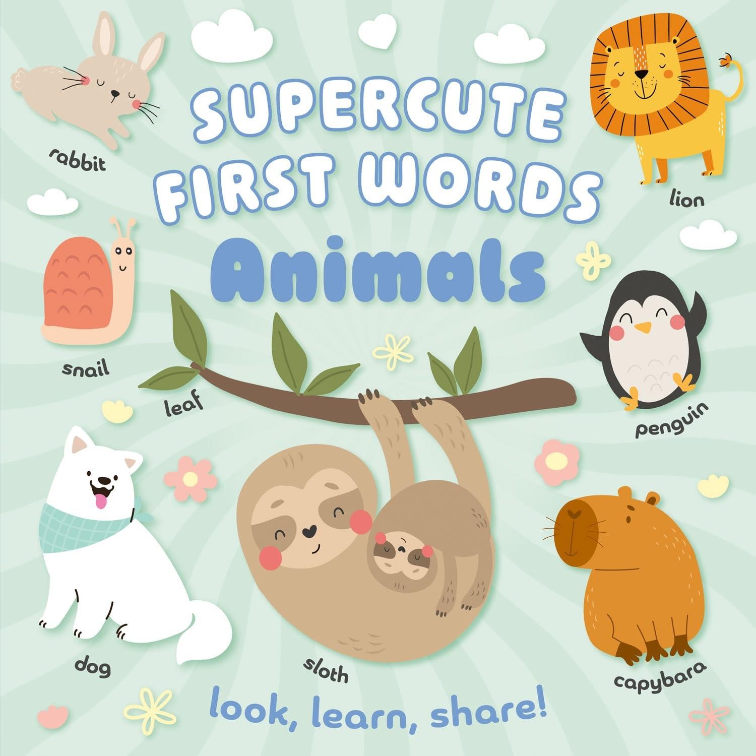 Supercute First Words: Animals