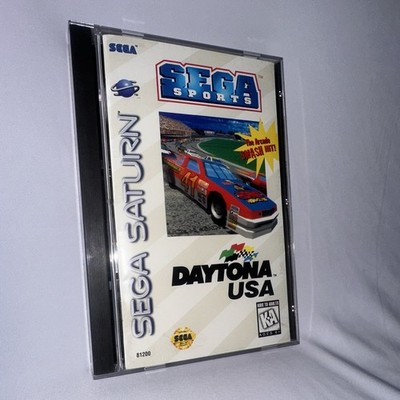 SEGA Sega Saturn - Daytona USA Racing Game Disc w/ Manual & Jewel Case (1995)