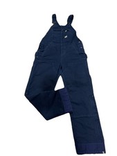 Carhartt Men's Relaxed Fit Insulated Overalls M 8-10 Regular Dark Blue Cotton