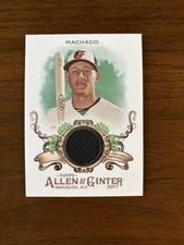 2017 Topps Allen Ginter Relic B FSRB-MM Manny Machado Baltimore Orioles Jersey