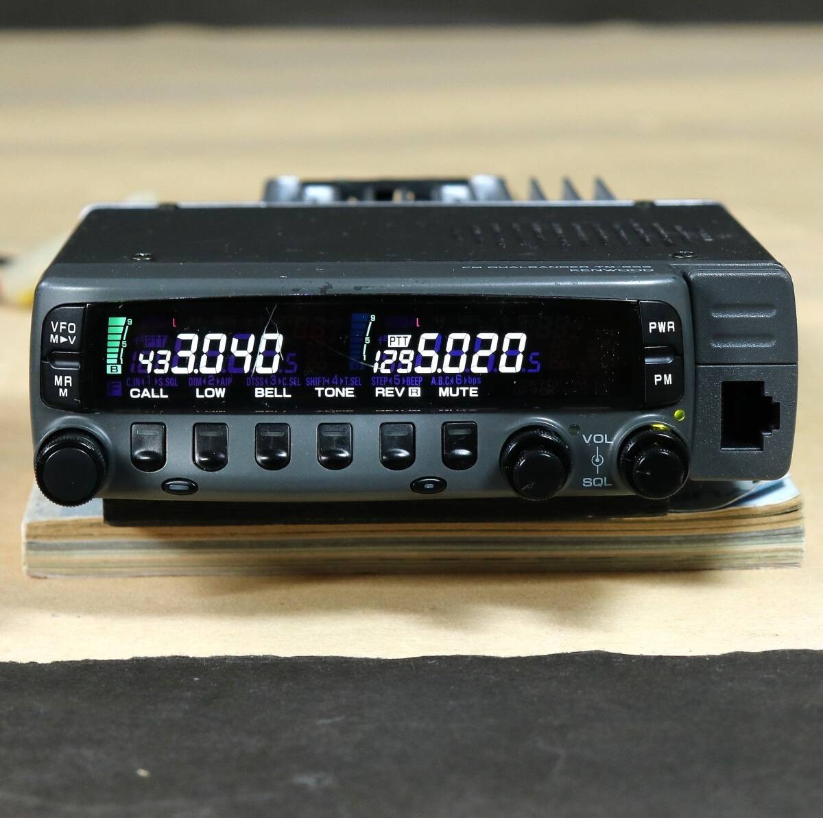 KENWOOD ケンウッドTM-833Sハイパワー 430/1200MHz 35W/10W KENWOOD TM
