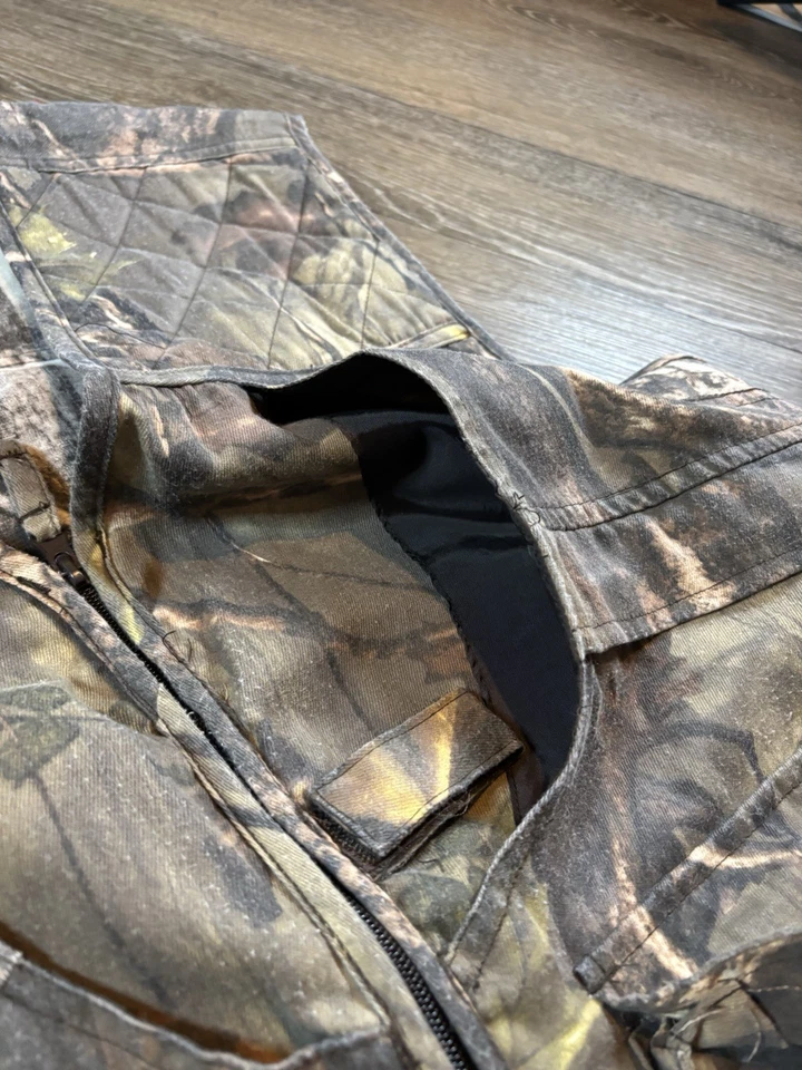 Vintage Master Sportsman Camo Fishing Hunting Outdoor Vest Mens XL - Image 4 of 4