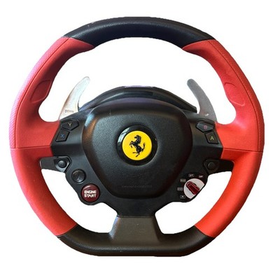 Thrustmaster Ferrari 458 Spider Racing Wheel Only Xbox One PC, Tested, No Pedals