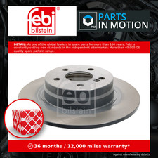 2x Brake Discs Pair Solid fits MERCEDES E250 A207, C207 Rear 1.8 2.0 2.2D 300mm