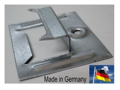 7,0 mm Nutwange, (SL-7-VZ) verzinkt, 125 Stück, Schraubkrallen