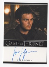 Kerr Logan as Matthos Seaworth GAME OF THRONES Season 2 Autograph Card Auto