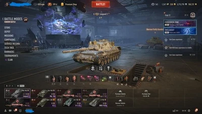 Compte World Of Tanks Français - 200€ De Valeur - PC - Comme Neuf